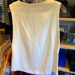 Zara white too with black detail